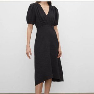 Club Monaco V-Neck Puff Sleeve Dress (Brand New!)